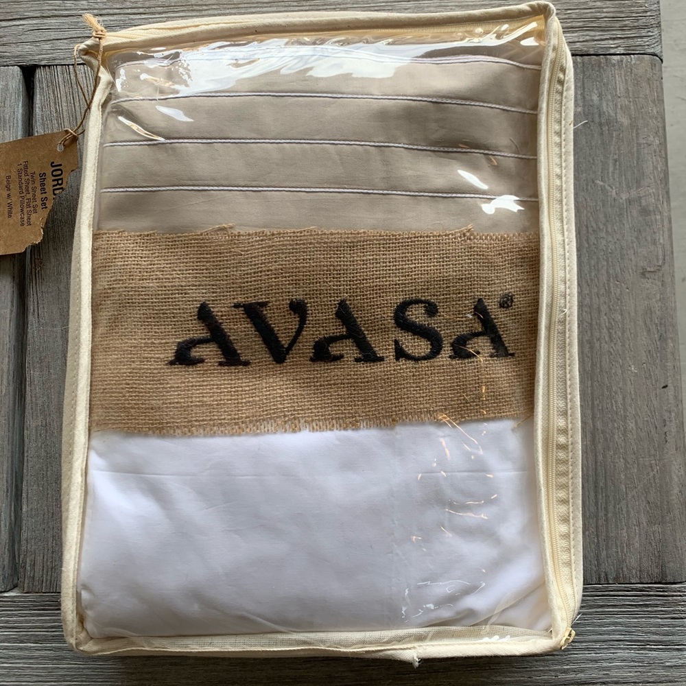AVASA - Jordan - Luxury Cotton Sheets (Twin)